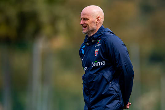 Ståle Solbakken, head coach of the Norwegian national