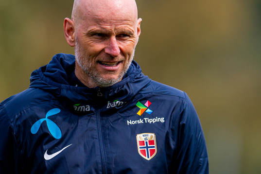Ståle Solbakken, head coach of the Norwegian national