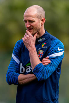 Brede Hangeland, player manager of the Norwegian national