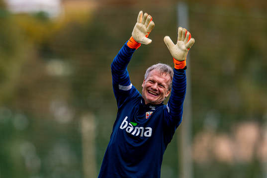 Frode Grodås, goalkeeper coach of the Norwegian national