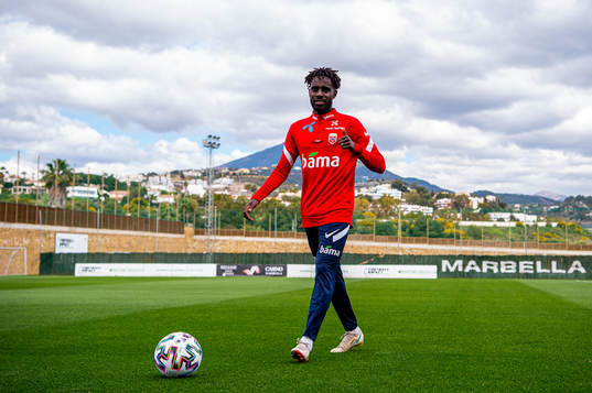 Tokmac Nguen of the Norwegian national football team