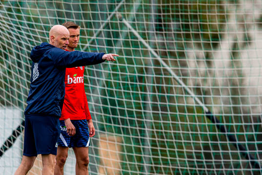 Ståle Solbakken, head coach of the Norwegian national