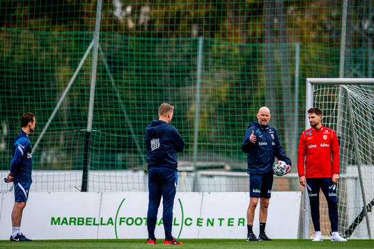 Ståle Solbakken, head coach of the Norwegian national