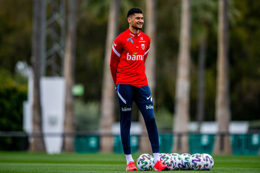 Bjørn Maars Johnsen of the Norwegian national football team