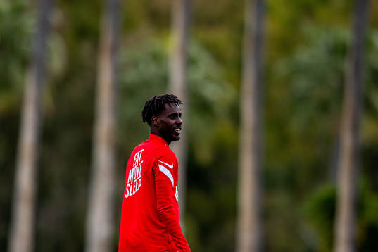 Tokmac Nguen of the Norwegian national football team