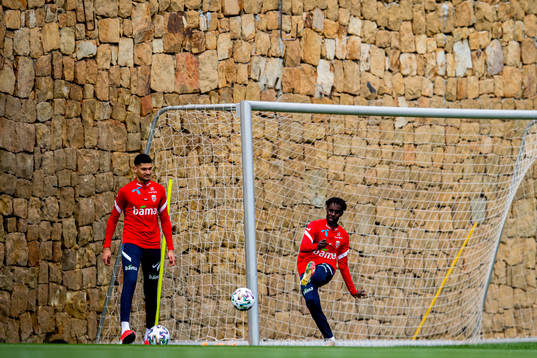 Bjørn Maars Johnsen and Tokmac Nguen of the Norwegian