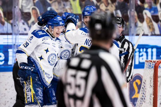 Leksands Emil Heineman jubel