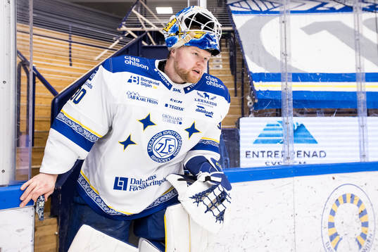 Leksands målvakt Janne Juvonen utsedd till matchen krigare