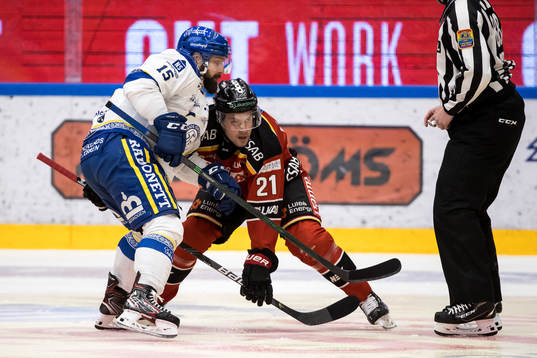 Leksands Otto Paajanen och Luleås Juhani Tyrväinen