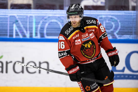 Luleås Linus Klasen deppar