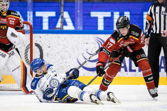 Leksands Fredrik Forsberg och Luleås Nils Lundkvist