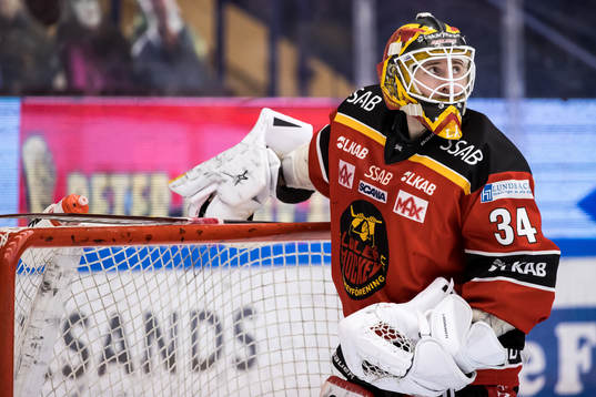 Luleås målvakt Joel Lassinantti