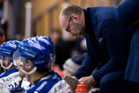 Leksands assisterande tränare Fredrik Hallberg