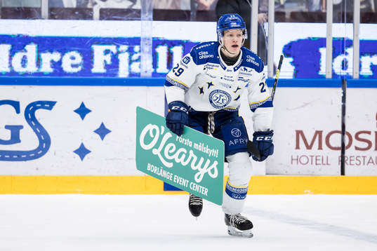 Leksands Emil Heineman jubel
