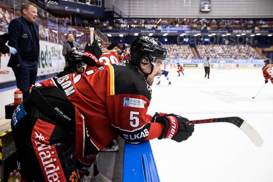 Luleås Eddie Larsson deppar