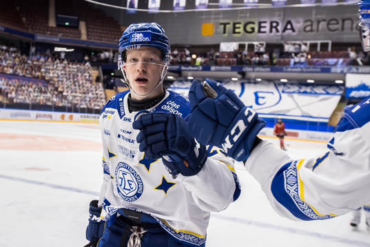 Leksands Emil Heineman jubel