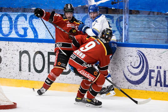 Luleås Oscar Engsund och Leksands Calle Själin