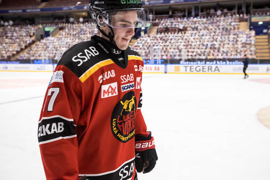 Luleås Isac Brännström deppar