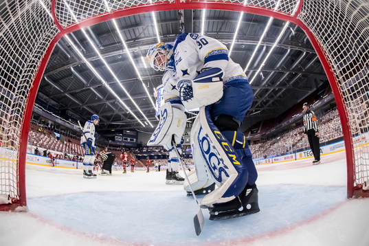 Leksands målvakt Janne Juvonen