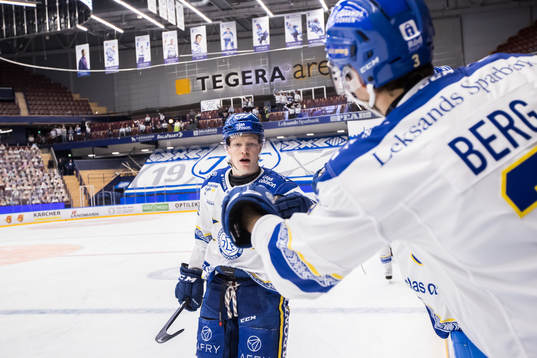 Leksands Emil Heineman jubel