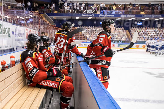 Luleås spelarna deppar