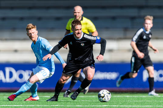 Malmö FFs Anders Christiansen och Örebros Johan