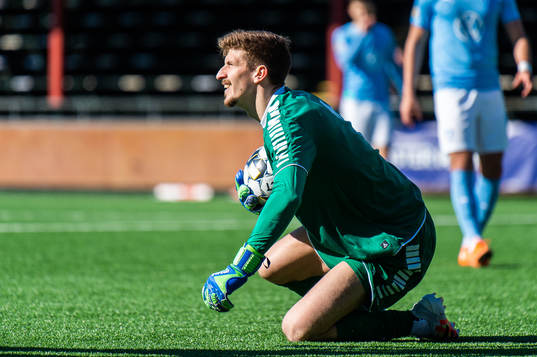 Örebros målvakt Bobby Allain