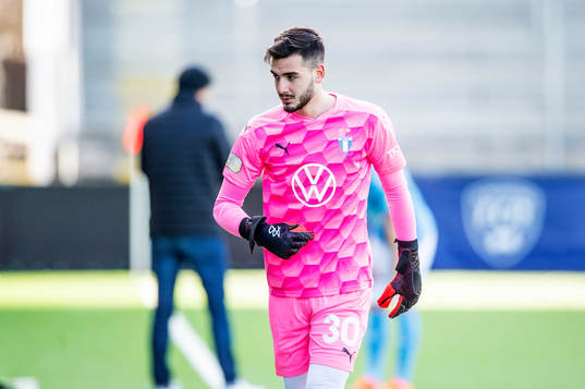 Malmö FFs målvakt Marko Johansson