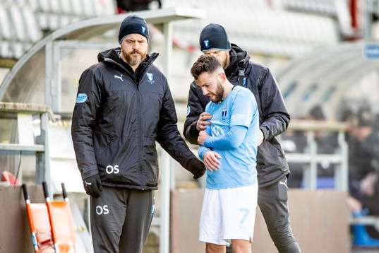 Malmö FFs Erdal Rakip tas omhand