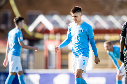 Malmö FFs Jonas Knudsen deppar