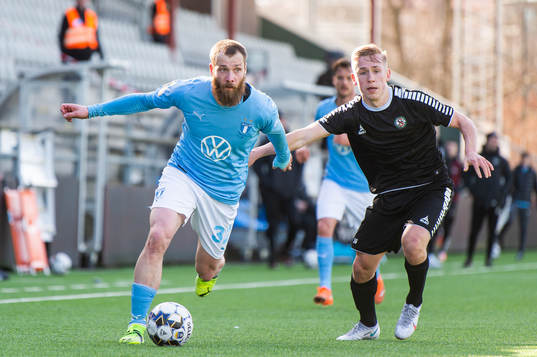Malmö FFs Jo Inge Berget och Örebros David Seger