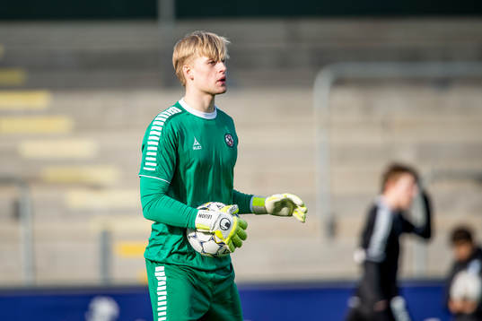 Örebros målvakt Gustav Leijon