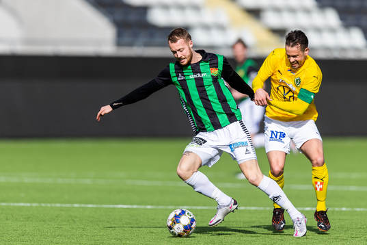 GAIS Daniel Sterner och Jönköpings Fredric Fendrich