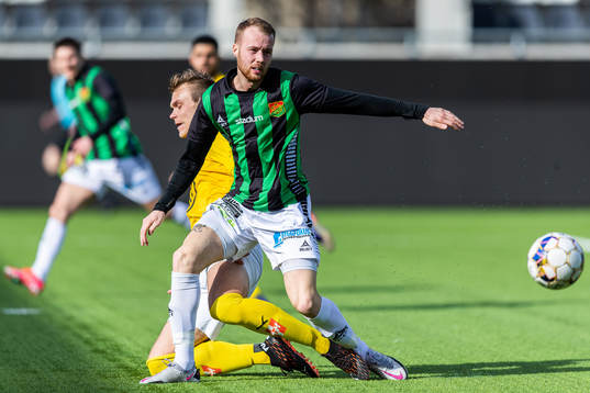 Jönköpings  Marcus Degerlund och GAIS Daniel Sterner