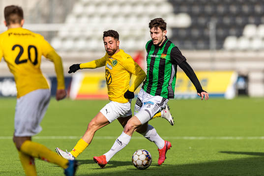 GAIS Adnan Maric och Jönköpings Moustafa Zeidan