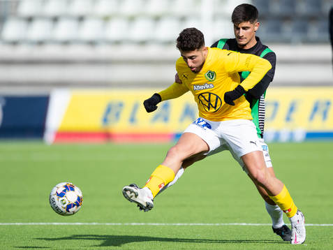 Jönköpings  Moustafa Zeidan och GAIS Emin Grozdanic