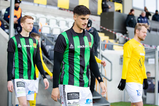 GAIS Emin Grozdanic innan träningsmatchen i fotboll mellan