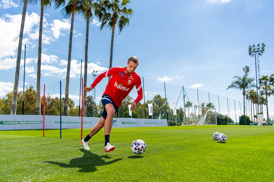 Stian Gregersen of the Norwegian national football team