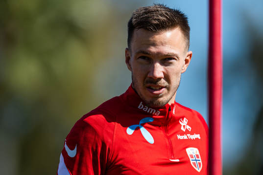 Martin Linnes of the Norwegian national football team