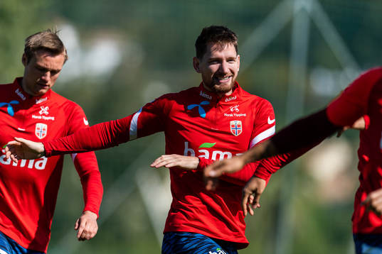 Stefan Strandberg of the Norwegian national football team