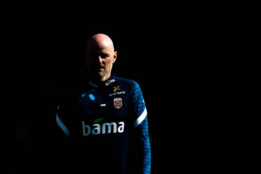 Ståle Solbakken, head coach of the Norwegian national