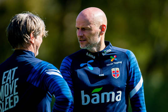 Ståle Solbakken, head coach of the Norwegian national