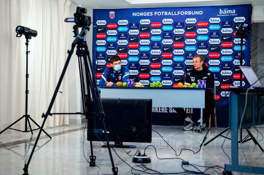 Morten Morisbak Skjønsberg, press officer, and Stian