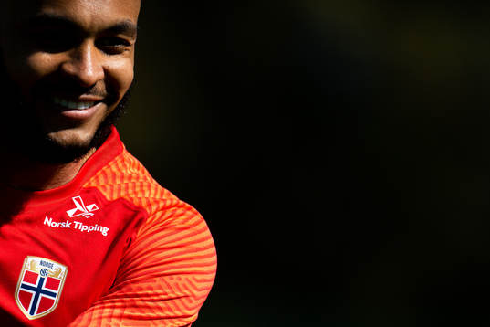 Joshua King of the Norwegian national football team