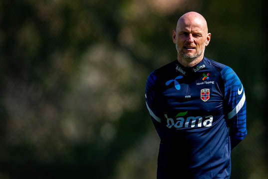 Ståle Solbakken, head coach of the Norwegian national