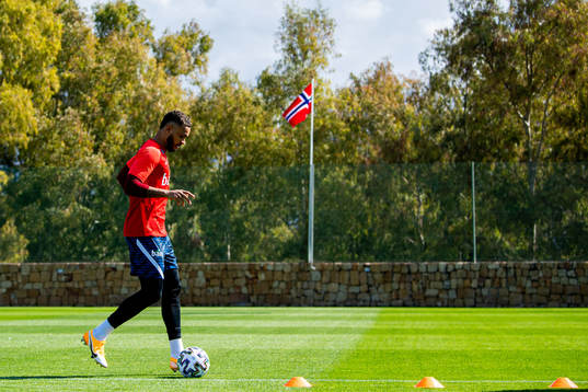 Joshua King of the Norwegian national football team
