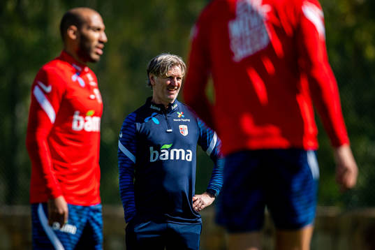 Kent Bergersen, assistant coach of the Norwegian national