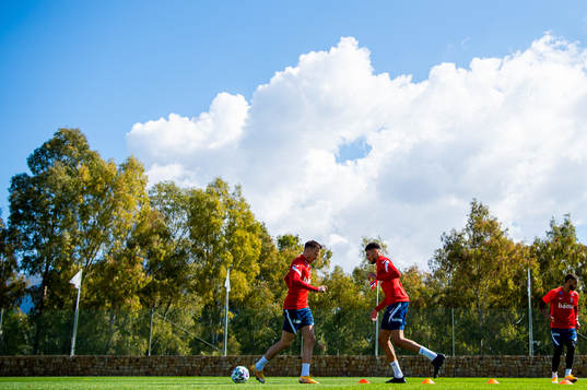Martin Linnes and Bjørn Maars Johnsen of the Norwegian