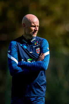 Ståle Solbakken, head coach of the Norwegian national