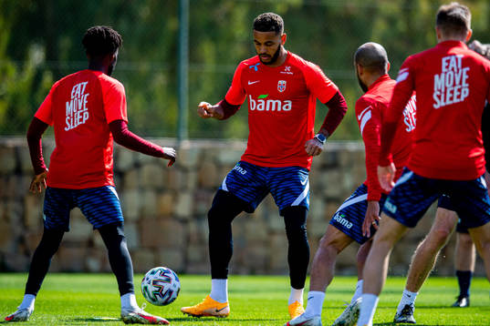 Joshua King of the Norwegian national football team